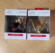 Lot Of 2 Hallmark Harry Potter Christmas Ornaments New In Box Wizarding World picture