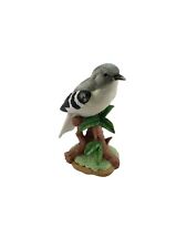 Vintage George Good Porcelain Mockingbird Gray BIRD Figure Statue picture