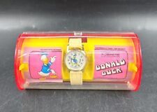 Vintage RARE 1970’s Donald Duck Swiss-Made, Manual Wind, Wristwatch UNTESTED  picture
