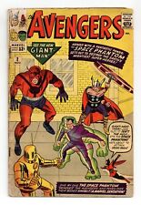Avengers #2 GD 2.0 1963 picture