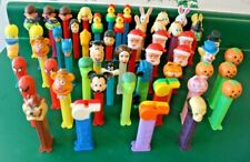 GREAT LOT Of 56 PEZ VINTAGE CANDY DISPENSERS  MANY CHARACTERS and HOLIDAY picture