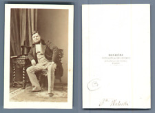 Disderi, Paris, Count Walewski Vintage Albumen Print.Alexandre Florian Joseph  picture