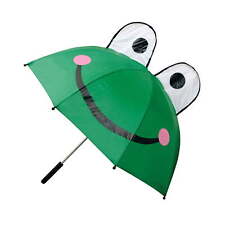 Children's Pop-Up Umbrella Frog Green picture