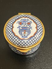 Staffordshire Enamels Pill Box, a gorgeous hand painted 18th Century Treasure picture
