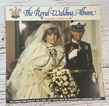 THE ROYAL WEDDING ALBUM - CHARLES & DIANA - A MAJESTY SPECIAL MAGAZINE picture