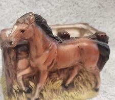 Vintage Ceramic Horse Planter Estate Sale Rescue 5
