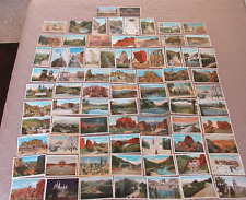 75+ Vintage 1940s Southwest USA Postcards UTAH-WYOMING-COLORADO-NEVADA picture
