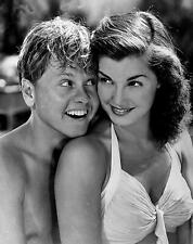 1942 MICKEY ROONEY & ESTHER WILLIAMS in ANDY HARDY'S DOUBLE LIFE Photo (180-o ) picture