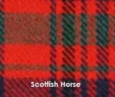 WW2 British Army Scottish Horse, Royal Artillery tartan shoulder patch insignia picture