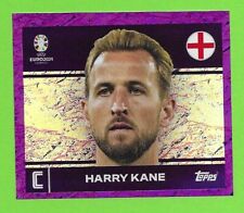 TOPPS Euro 2024 - ENG 2 Captain England Harry Kane - PURPLE / Purple Rare Sticker picture