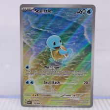 A7 Pokémon Card TCG SV 151 Squirtle Illustration Rare 170/165 picture