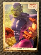 2023 Upper Deck Marvel Platinum Super Skrull Golden Treasures 1/1 Superfractor picture