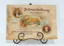 Dr. King's New Discovery World's Columbian Exposition Chicago 1893 booklet picture