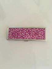 judith Leiber Pink Crystal Compact Mirror picture