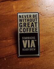RARE Vintage Starbucks Via Coffee Employee Apron Pin picture