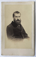 Achille (Aquiles) Courret Autoportrait Inscribed Signed Maunoury CDV Photo 1862 picture