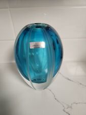 Evolution By Waterford 7 Inch Vase Aqua Haze picture