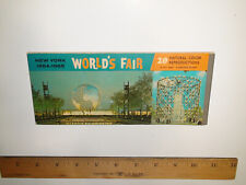Vintage 1964 - 1965 New York World's Fair - 10 Postcards Booklet picture