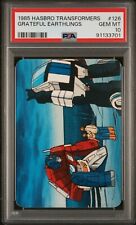 1985 Hasbro Transformers #126 Grateful Earthlings PSA 10 picture