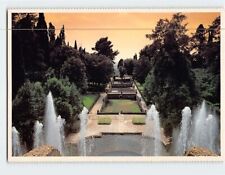 Postcard The fish ponds from Neptunes fountain Villa D Este Tivoli Italy picture