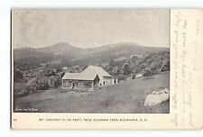 Old Vintage 1906 Postcard MT CARDIGAN FROM ACKERMAN FARM ALEXANDRIA NH picture