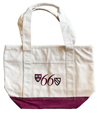 Harvard University Graduate Class of 66 Canvas Tote Bag 12