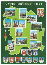 East Bohemia Region-Czechoslovakia, Vintage PC, Cultural Monuments-Castles picture