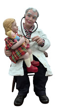 Clothtique Possible Dreams The Good Doctor Pediatrician w/Little Girl *Hair Chip picture