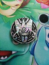 Pokemon card coin Mega M gengar silver shatter cracked ice 2017 phantom forces picture