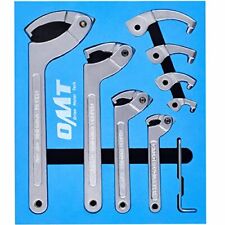 8Pc Adjustable Pin Spanner Wrench Set - Versatile Tool for Pipes, Cars, and Susp picture