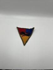 Vintage WWII Army HQ Headquarters Armored Division Patch picture