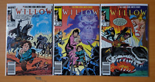 Willow 1-3 NEWSSTAND Variant Complete Set Run ~ NEAR MINT NM ~ 1988 Marvel picture