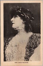 Vintage 1900s Actress SARAH BERNHARDT Postcard French Card / #125900 / Unused picture
