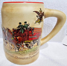 1980 Budweiser Holiday Clydesdales Stein CS-19 First in the Series picture