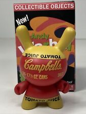 Kidrobot Andy Warhol 3” Dunny Series 2 Campbell’s Tomato Juice Red / Yellow New picture