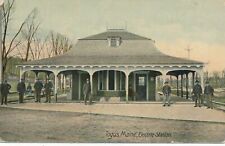 TOGUS ME - Electric Railroad Station Postcard - 1912 picture
