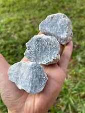 Grade A+ Large Angelite Raw Stone,  2-3 Inch Rough Angelite, Wholesale Bulk Lot picture