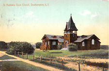 1910? St. Andrew's Dune Church Southampton LI NY post card Korten picture