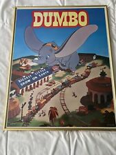 Vintage 1980's Walt Disney Dumbo Poster 