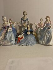 Lot of 6 Vintage Royal Doulton collectors figurines picture