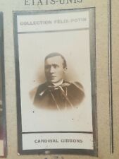 CC237 IMAGE FELIX POTIN 1st ALBUM 1902 USA Clergy Cardinal GIBBONS picture