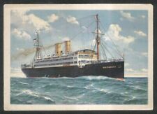 Norddeutscher Lloyd Bremen steamer Rio Panuco postcard 1950s picture