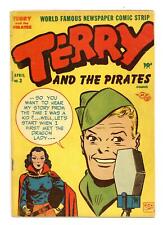 Terry and the Pirates #3 VG- 3.5 RESTORED 1947 picture