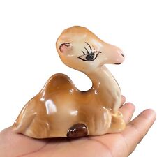 Vintage Coventry Pottery Co Camel Ceramic Figurine  Made USA 5034A Hand Painted picture
