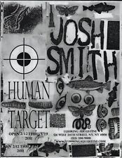 JOSH SMITH Human Target Art Gallery Print Ad~2011 picture
