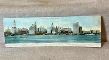 1900's X-Large Irving Underhill Postcard New York Waterfront 17.75