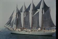 1964 35mm Slides 22X Juan Sebastian de Elcano 4 Mast Ship New York Harbor #1300 picture