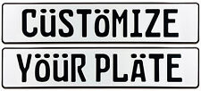 Custom European License Plate picture