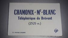 Chamonix Mt Blanc Brévent Cable Car CPA 10 Selected Photos CAP picture