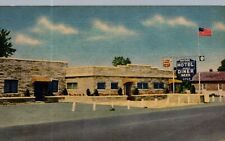Williamsport Maryland Wayside Motel and Diner Vintage Linen Postcard picture